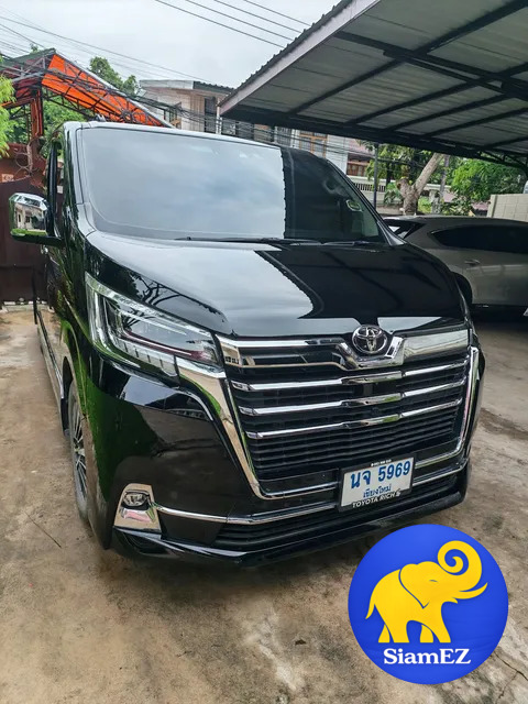 2024 Toyota Majesty Van (Grande, Black) gallery 2